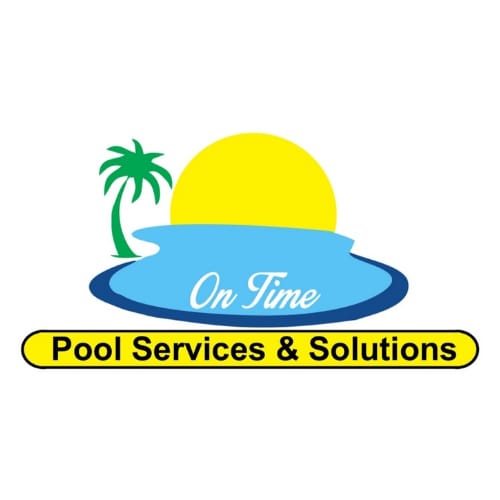 On Time Pool Service Logo